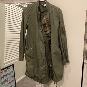 h and m utility jacket